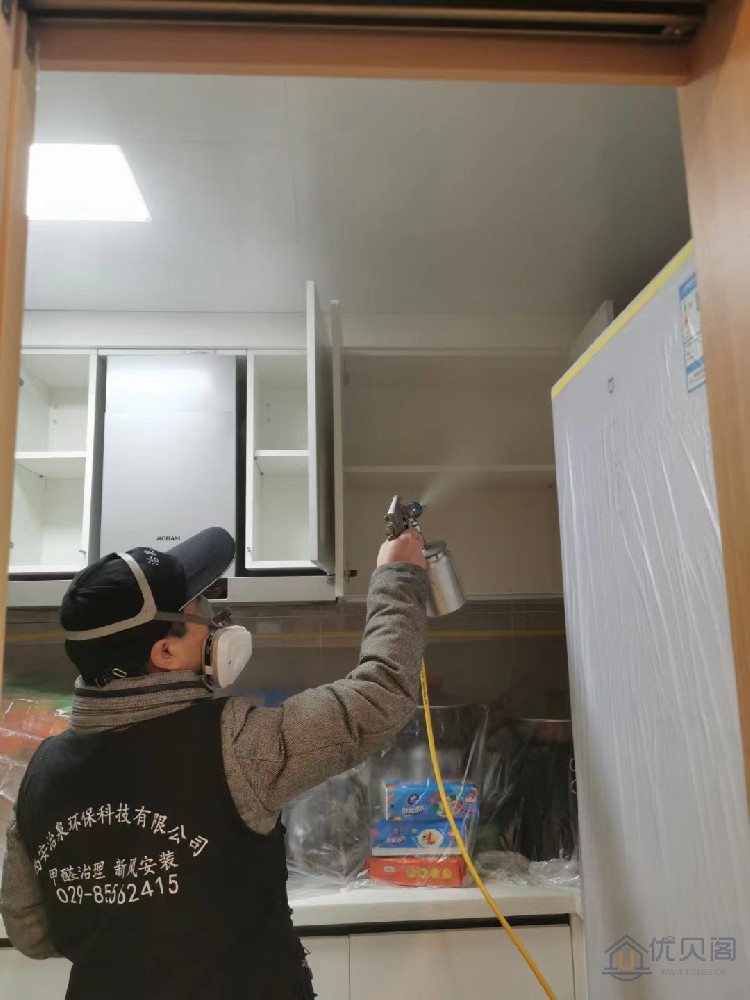 優貝閣甲醛治理綠地國保21城3期項目